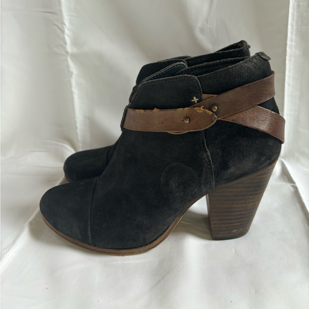 RAG AND BONE SUEDE ANKLE BOOTS